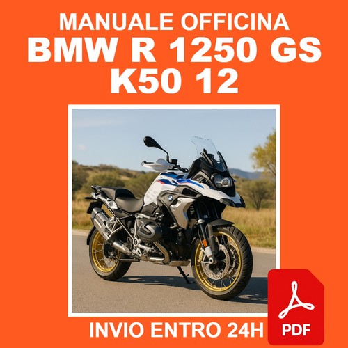 Workshop manual bmw 1250 - bmw, gs