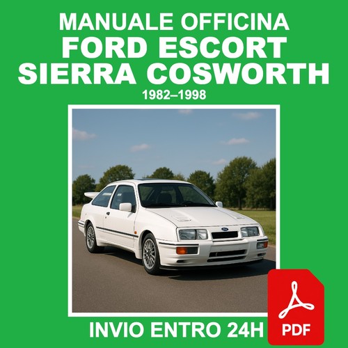 Workshop manual ford escort - workshop,