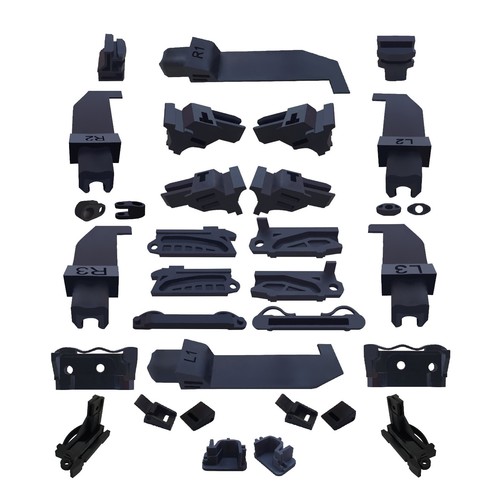 Complete hood repair kit for - repair,