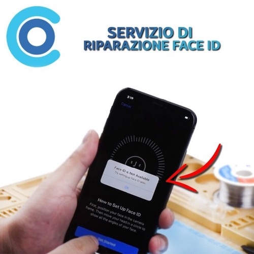 Riparazione face iphone x - face, id