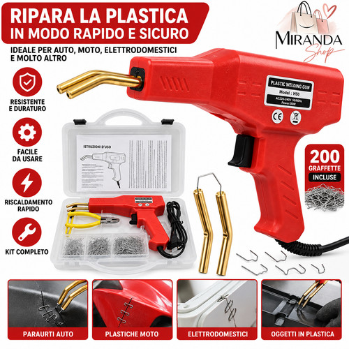 Plastic welder kit bumper - welder,