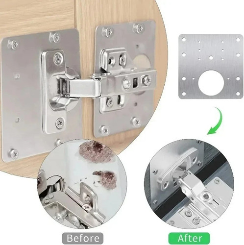 Hinge furniture repair plates - hinge,