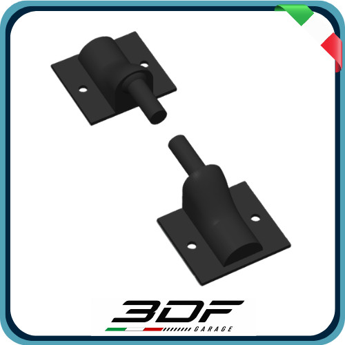 Hat hooks audi 2003 2012 - audi, 8p