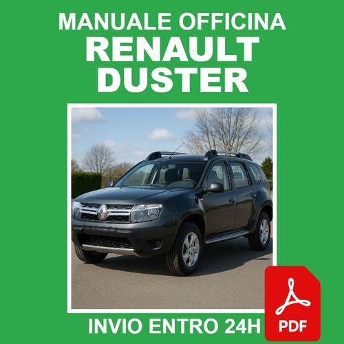 Workshop manual renault duster - workshop,