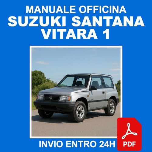 Workshop manual suzuki - workshop, santana